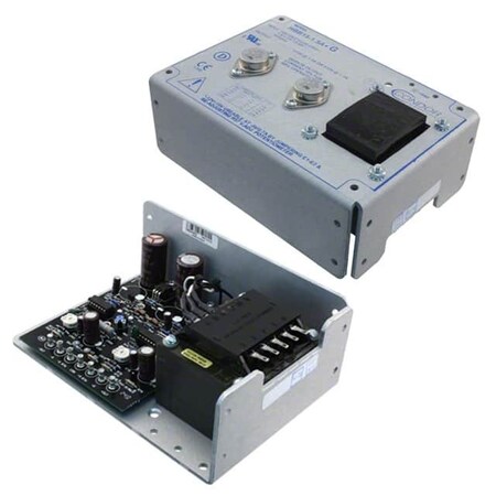Sl Power / Condor AC to DC Power Supply, 100 to 120V AC, 5/12V DC, 34W, 3/1.2A, Chassis HBB512-A+G